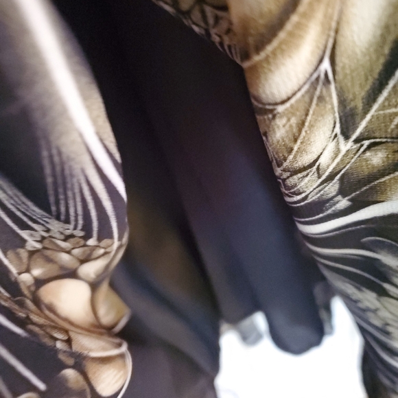 New Brown Midi Dress Size Med - Picture 8 of 8